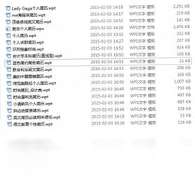 个性简历模板pc版预览图