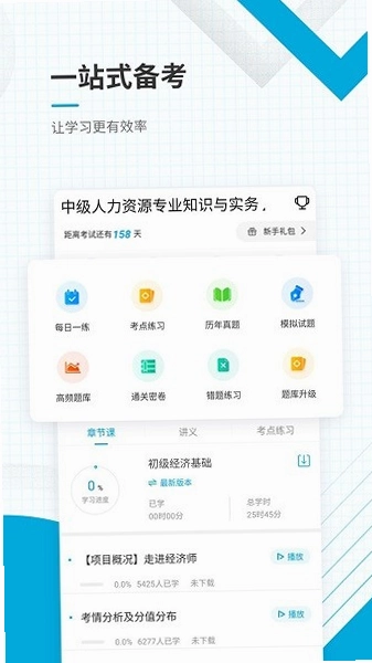 经济师准题库预览图