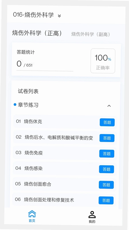 烧伤外科学新题库预览图