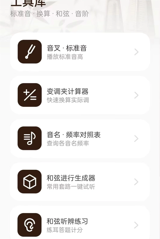 吉他电子调音器预览图