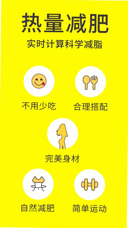 闪电减肥饮食记录预览图