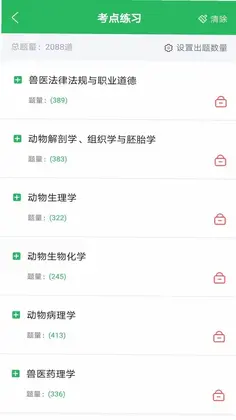 兽医资格考试题库官方版预览图