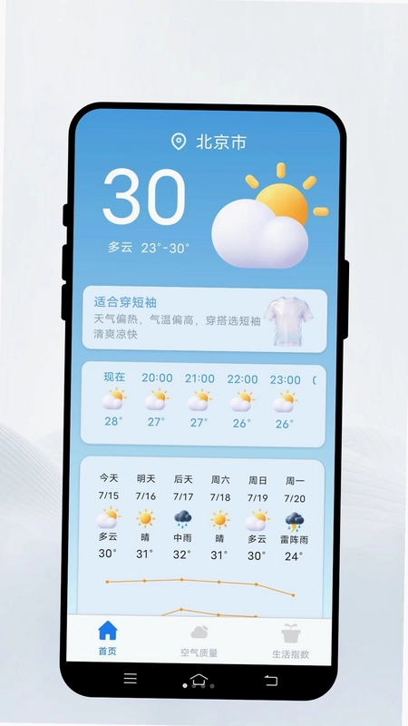 云晴天记预览图