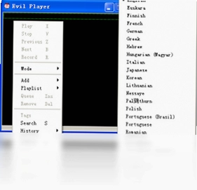 EvilPlayer播放器预览图