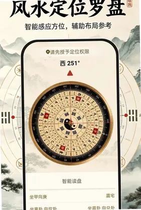 风水定位罗盘预览图