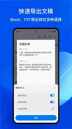 随声录音转文字预览图