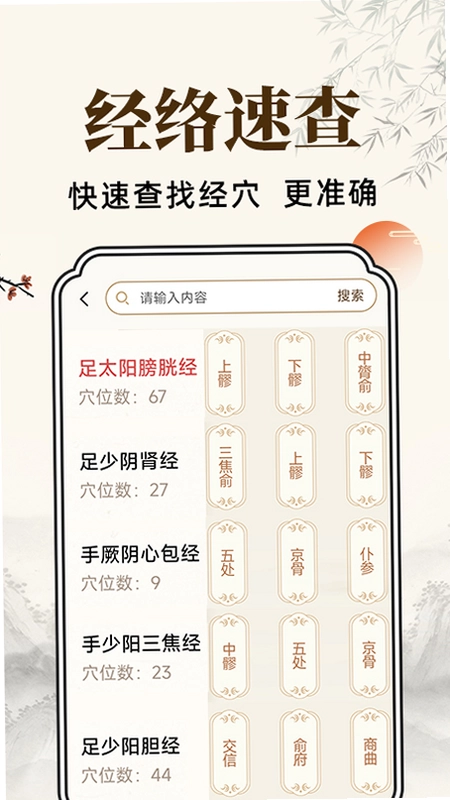 穴位经脉详解预览图