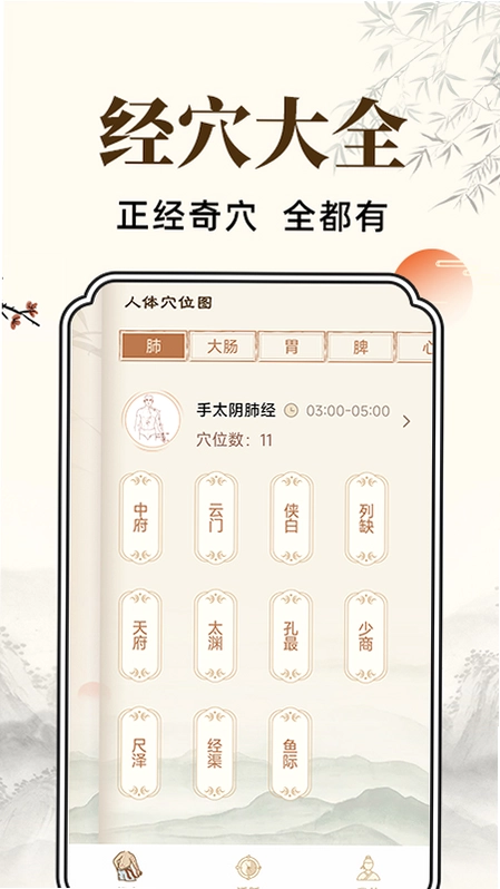 穴位经脉详解预览图