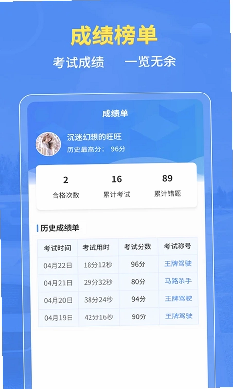摩托车驾考全题库预览图
