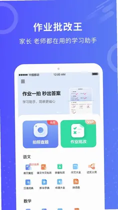 作业批改预览图