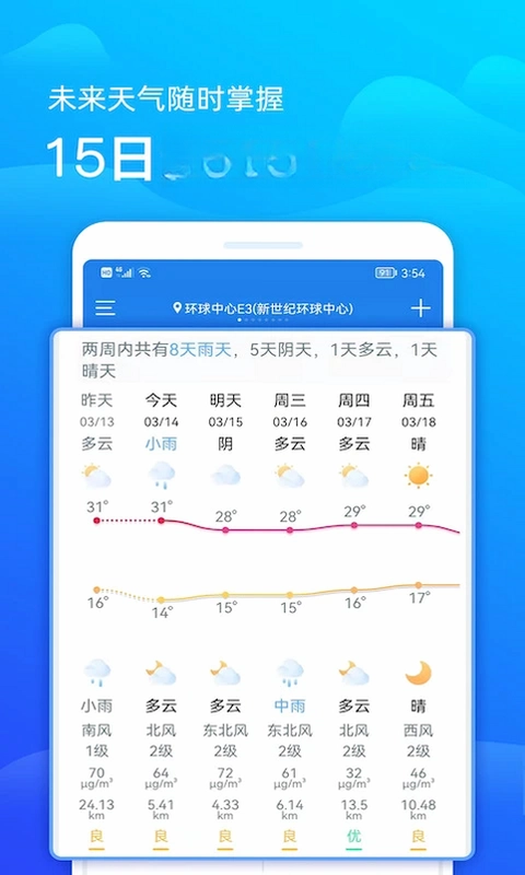 极速天气预报预览图