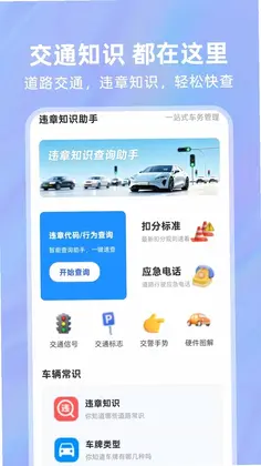 交通违规处理指南app预览图