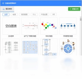 迅捷流程图预览图