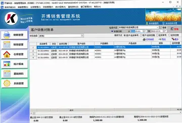 开博销售管理系统预览图