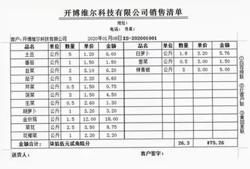 开博送货单软件标准版最新版预览图