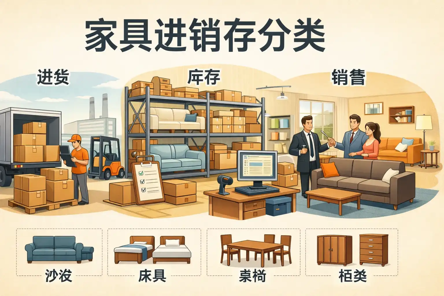百草家具进销存专家教你对比不同版本进销存软件功能