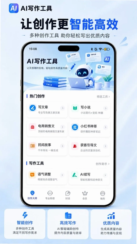 AI写作工具预览图