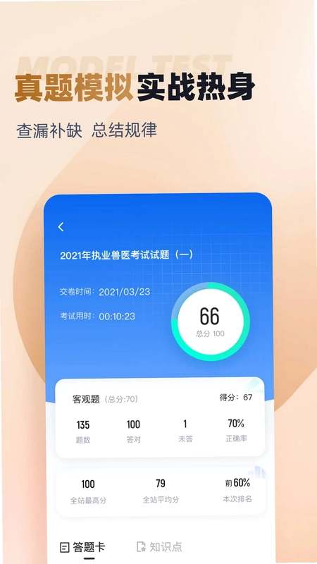 执业兽医考试聚题库预览图