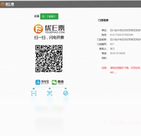 闪电开票软件预览图