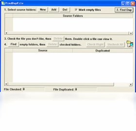 FindDupFile(重复文件查找清理工具)预览图