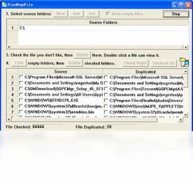 FindDupFile(重复文件查找清理工具)预览图