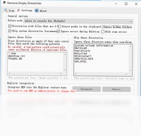 Remove Empty Directories (空文件夹清理工具)预览图