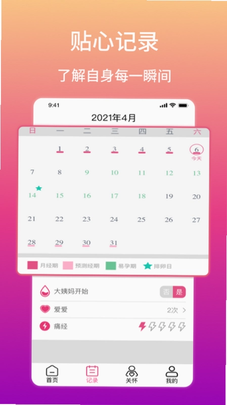 大姨妈生理期提醒(大姨妈)预览图
