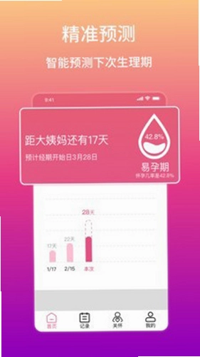 大姨妈生理期提醒(大姨妈)预览图