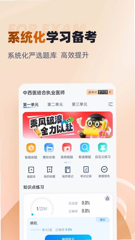 中西医结合执业医师聚题库预览图
