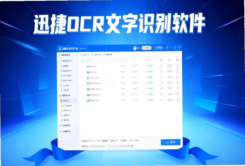 迅捷OCR文字识别软件最新版预览图