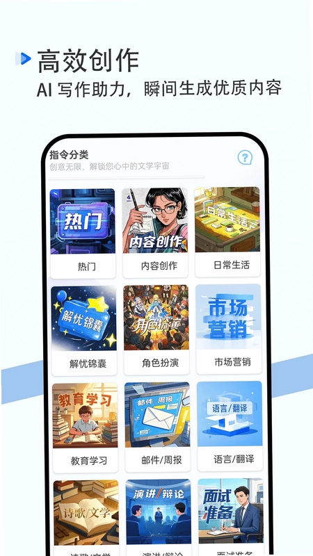 AI写作预览图