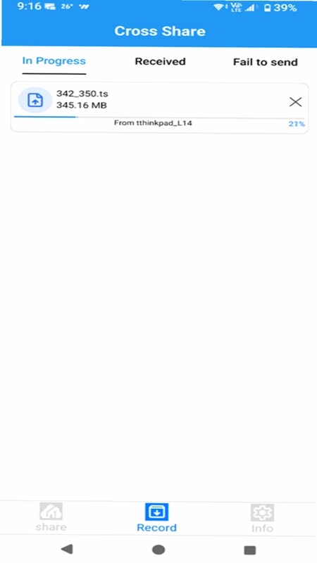 CrossShare(跨平台文件互传)预览图