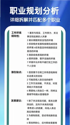 MBTI职业性格心理自测预览图