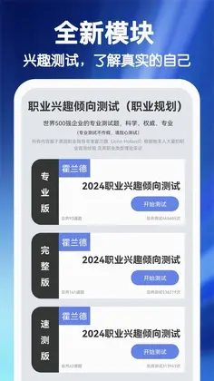 MBTI职业性格心理自测预览图