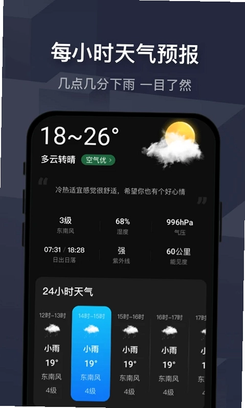 遇见天气预览图