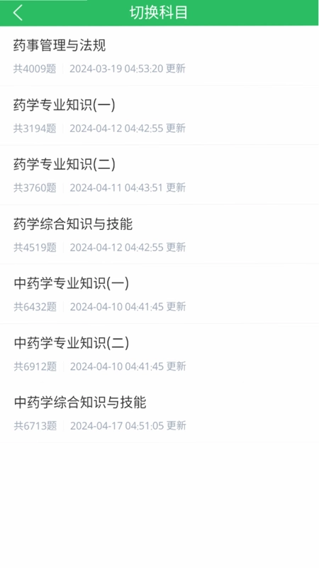 正弦执业药师预览图
