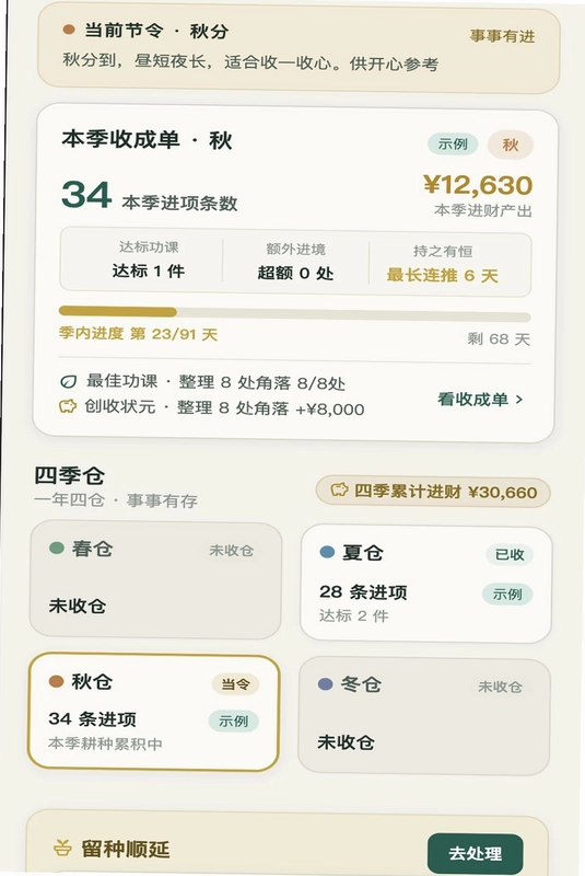 四季发财预览图