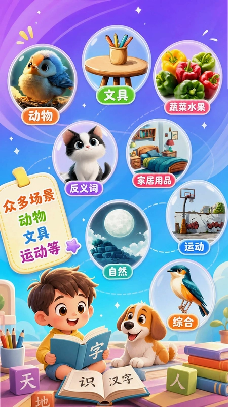 儿童识汉字预览图