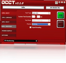 电源测试 OCCT最新版预览图