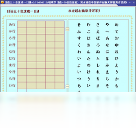 日语五十音速成一日通界面预览