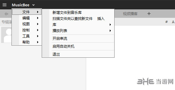 MusicBee歌词显示面板与歌词插件设置界面