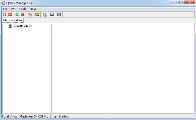 QEMU Manager新手入门教程界面
