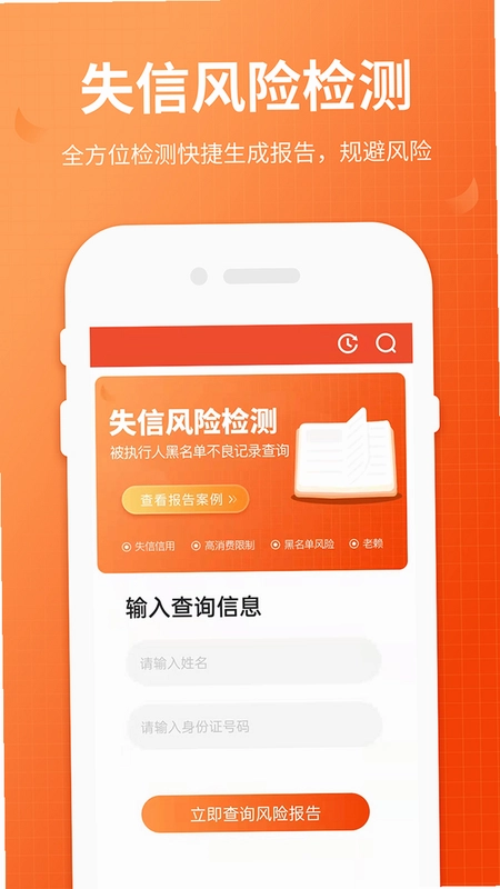 失信人老赖查询预览图
