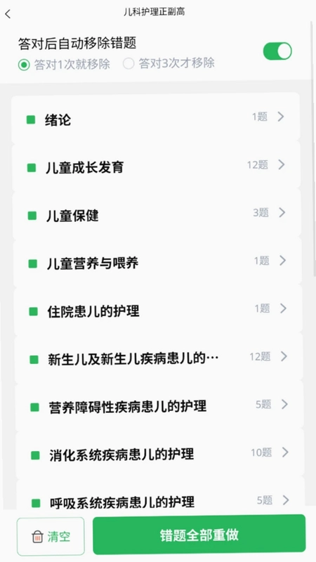 儿科护理正副高预览图
