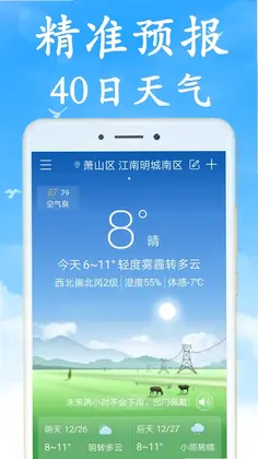 无广告天气预报预览图