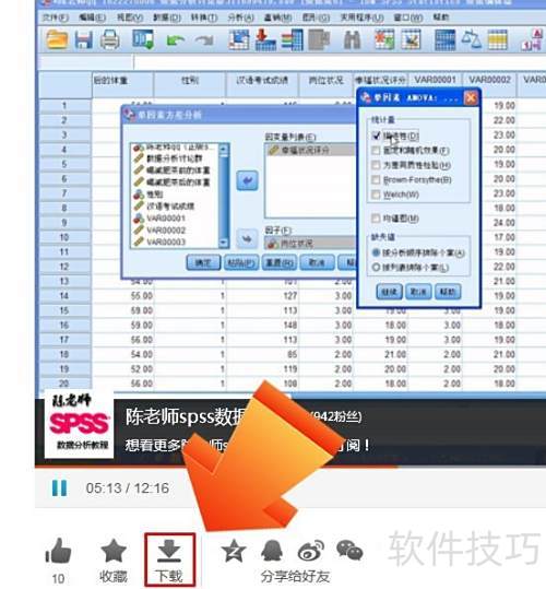 SPSS���ݷ�����