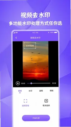 图片视频妙去水印APP预览图