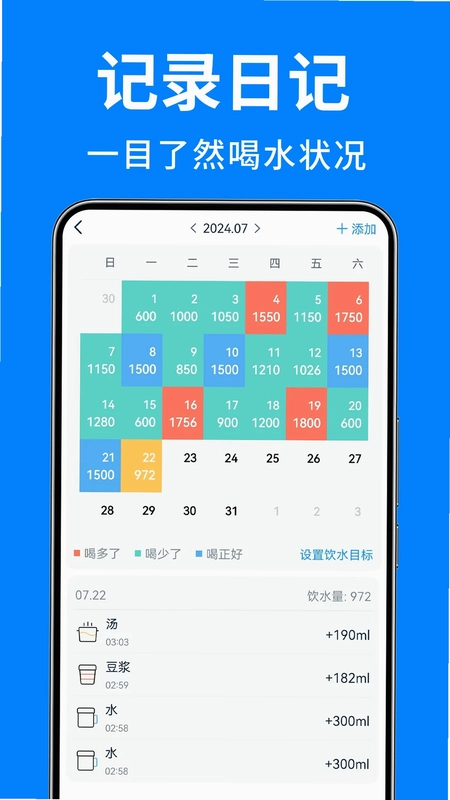 喝水日记预览图