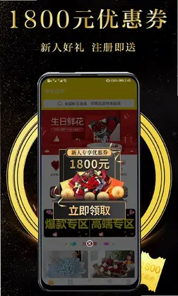 鲜花速递预览图