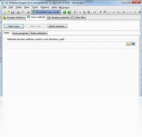 A1 Website Scraper软件预览图